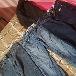HOLLISTER JEANS BUNDLE 3 FOR 30 sz 1